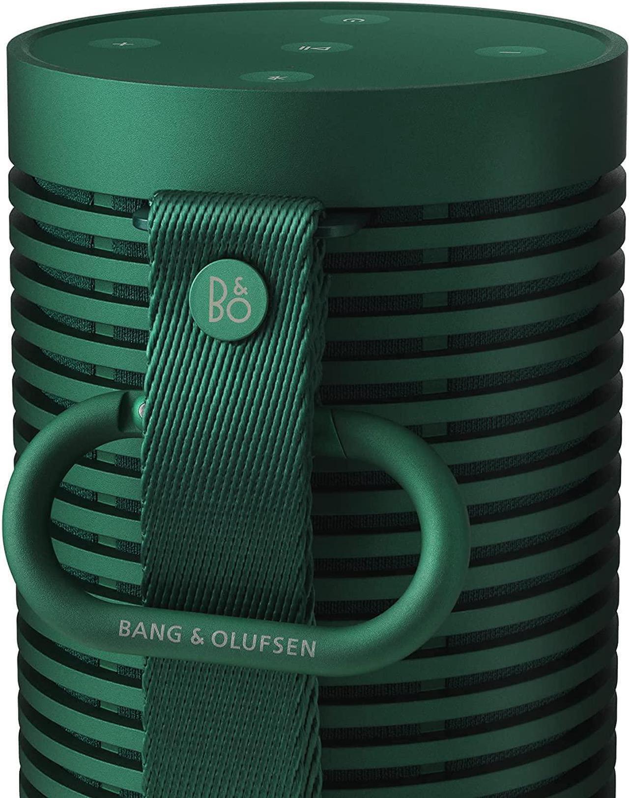 Alt view image 5 of 6 - Bang & Olufsen Beosound Explore - Wireless Portable Outdoor Bluetooth speaker, IP 67 Dustproof and Waterproof, Green