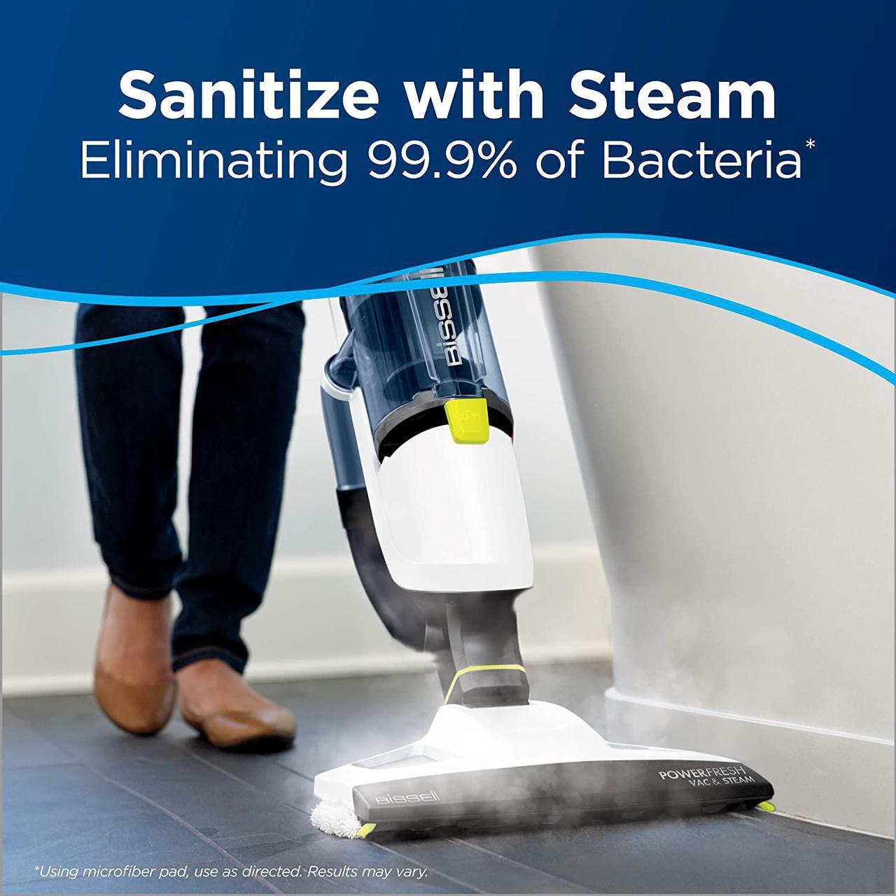 Alt view image 3 of 7 - Bissell PowerFresh Vac & Steam All-in-One Vacuum and Steam Mop
