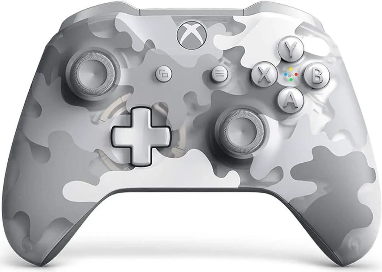 Alt view image 2 of 4 - Xbox One Wireless Gaming Controller Arctic Camo Special Edition