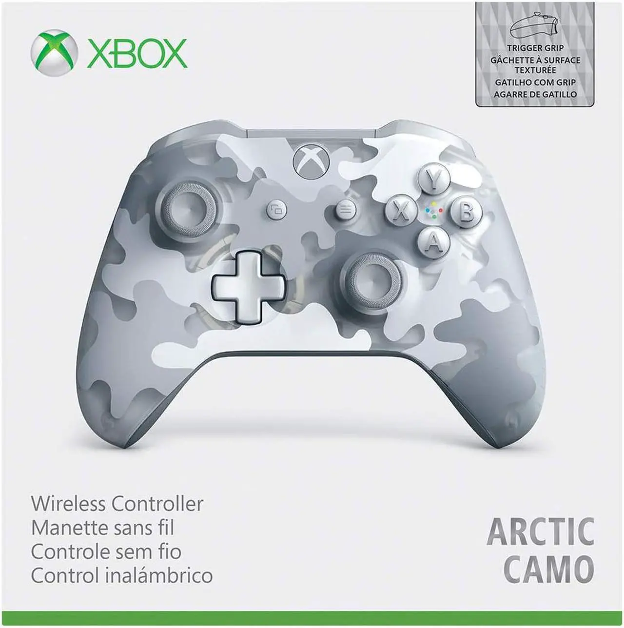 Alt view image 4 of 4 - Xbox One Wireless Gaming Controller Arctic Camo Special Edition