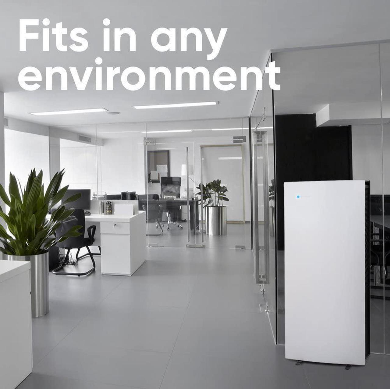 Alt view image 4 of 5 - Blueair Pro XL Air Purifier, Professional Allergy, Mold, Smoke and Dust Remover, High Performance for Office, Workspace, Homes, White