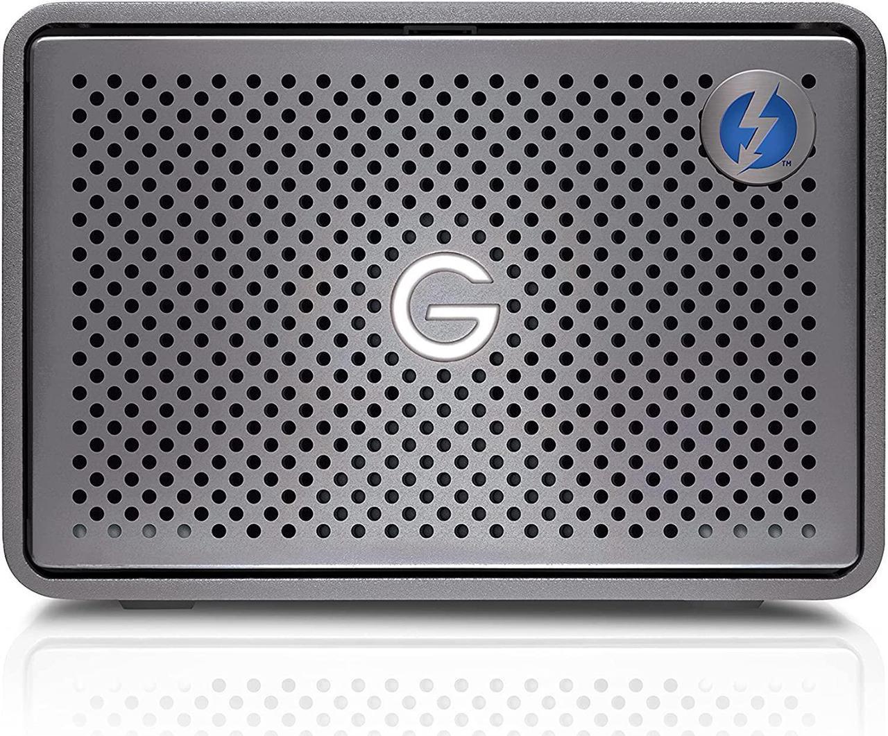 Alt view image 2 of 3 - Professional 8TB G-RAID 2 - Enterprise-Class 2-Bay Desktop Drive, 7200RPM Ultrastar Drive Inside, Thunderbolt 3, USB-C, HDMI Port, Hardware RAID