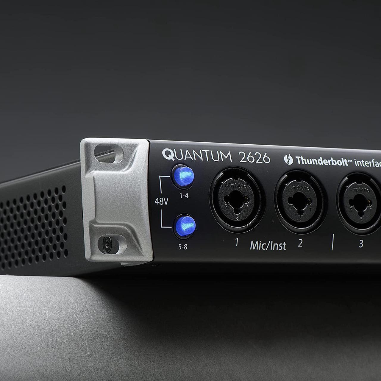 Alt view image 6 of 6 - PreSonus Quantum 2626 26x26 Thunderbolt 3 Audio Interface M1 Chip Compatible