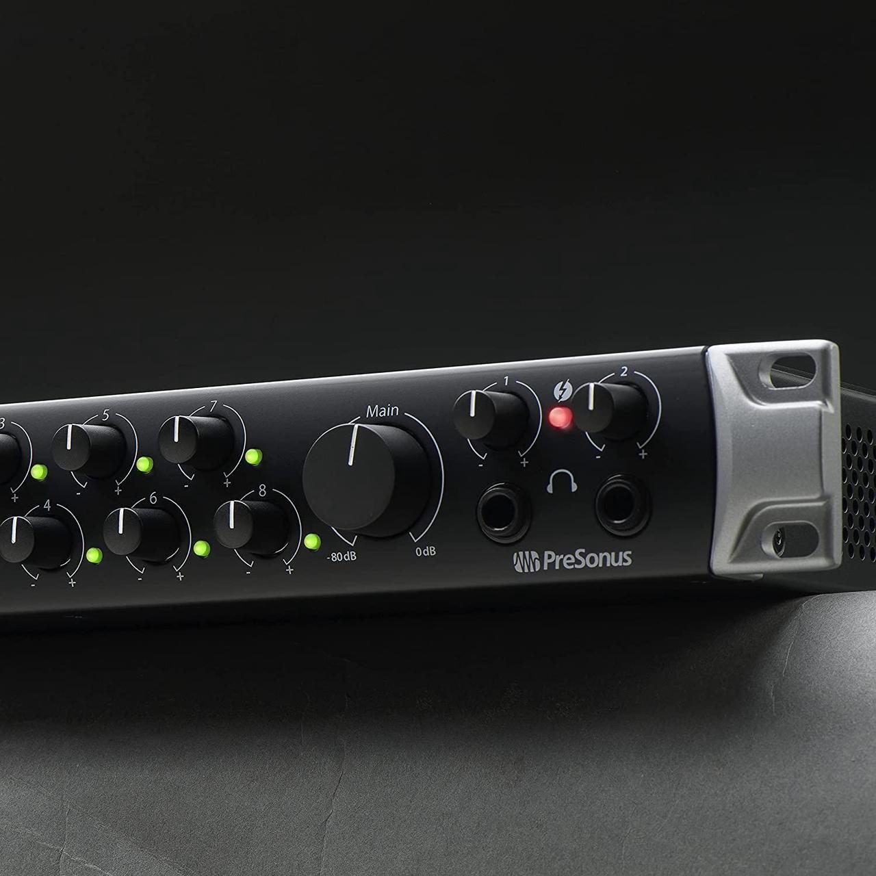 Alt view image 5 of 6 - PreSonus Quantum 2626 26x26 Thunderbolt 3 Audio Interface M1 Chip Compatible