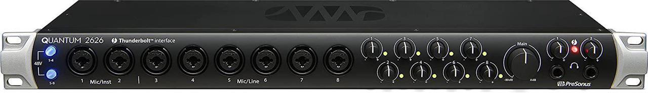 Main image of PreSonus Quantum 2626 26x26 Thunderbolt 3 Audio Interface M1 Chip Compatible
