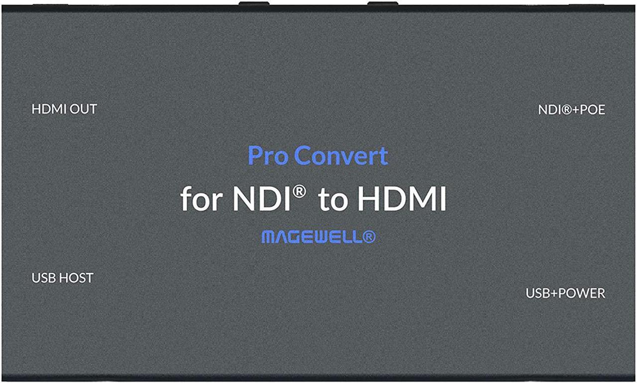 Alt view image 2 of 4 - Magewell Pro Convert for NDI Decoder to HDMI