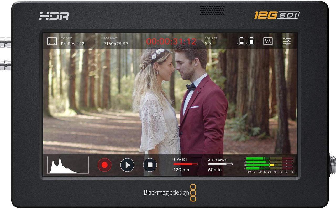 Main image of Blackmagic Design Video Assist 5" 12G-SDI HDMI HDR Recording Monitor