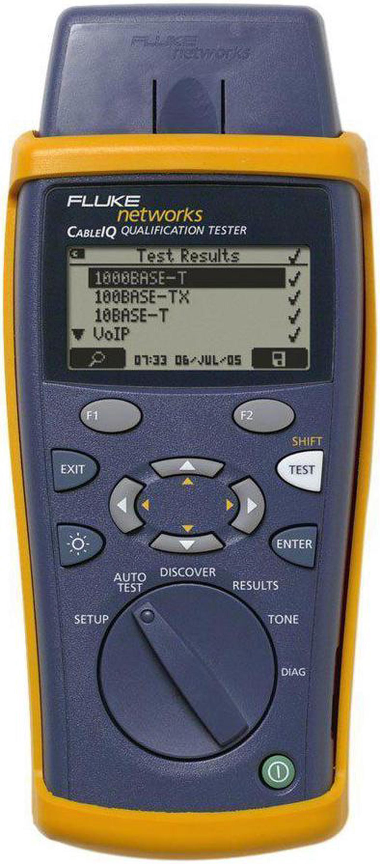 Alt view image 2 of 5 - Fluke Networks CIQ-KIT Copper Qualification Tester Kit Qualifies and Troubleshoots Category 5-6A Cabling for 10/100/Gig Ethernet, Coax, and VoIP, Includes IntelliTone Pro 200 & Remote ID Kit