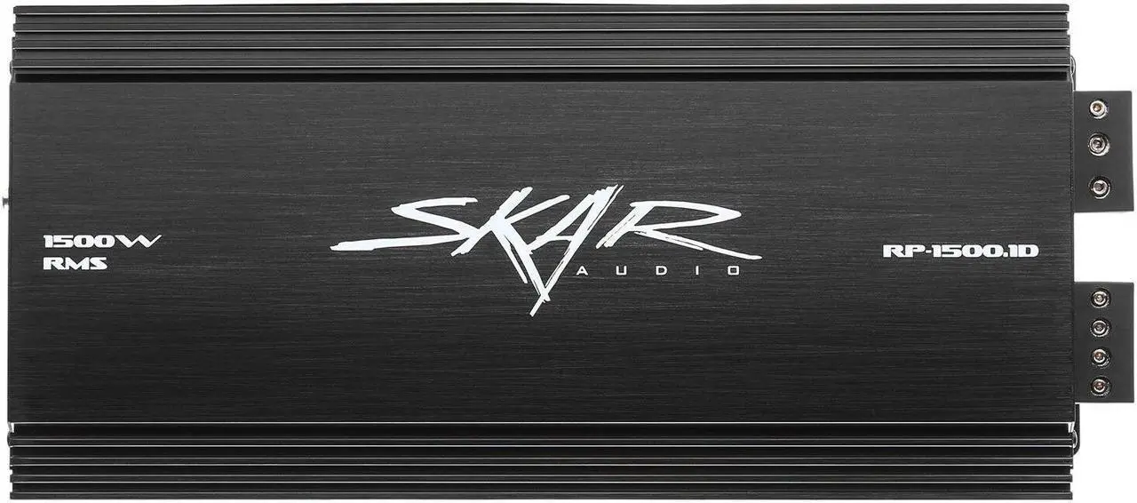 Main image of SKAR AUDIO RP-1500.1D 1900 WATT MAX POWER CLASS D MONOBLOCK SUB AMPLIFIER