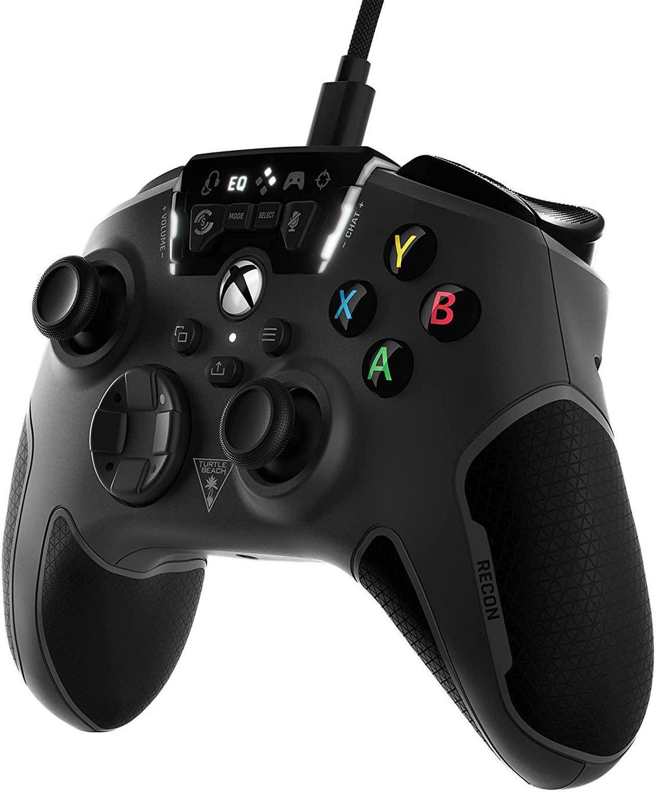 Alt view image 2 of 6 - Turtle Beach Recon Controller Wired Gaming Controller for Xbox Series X & Xbox Series S, Xbox One & Windows 10 PCs Featuring Remappable Buttons, Audio Enhancements, and Superhuman Hearing - Black