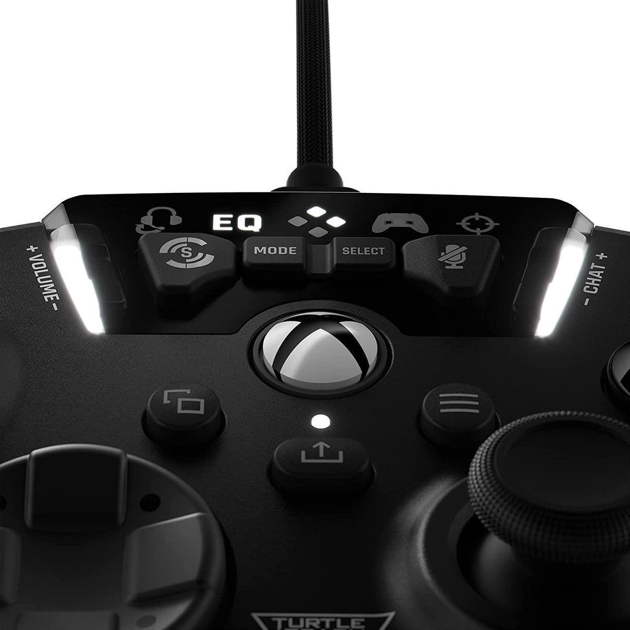 Alt view image 5 of 6 - Turtle Beach Recon Controller Wired Gaming Controller for Xbox Series X & Xbox Series S, Xbox One & Windows 10 PCs Featuring Remappable Buttons, Audio Enhancements, and Superhuman Hearing - Black