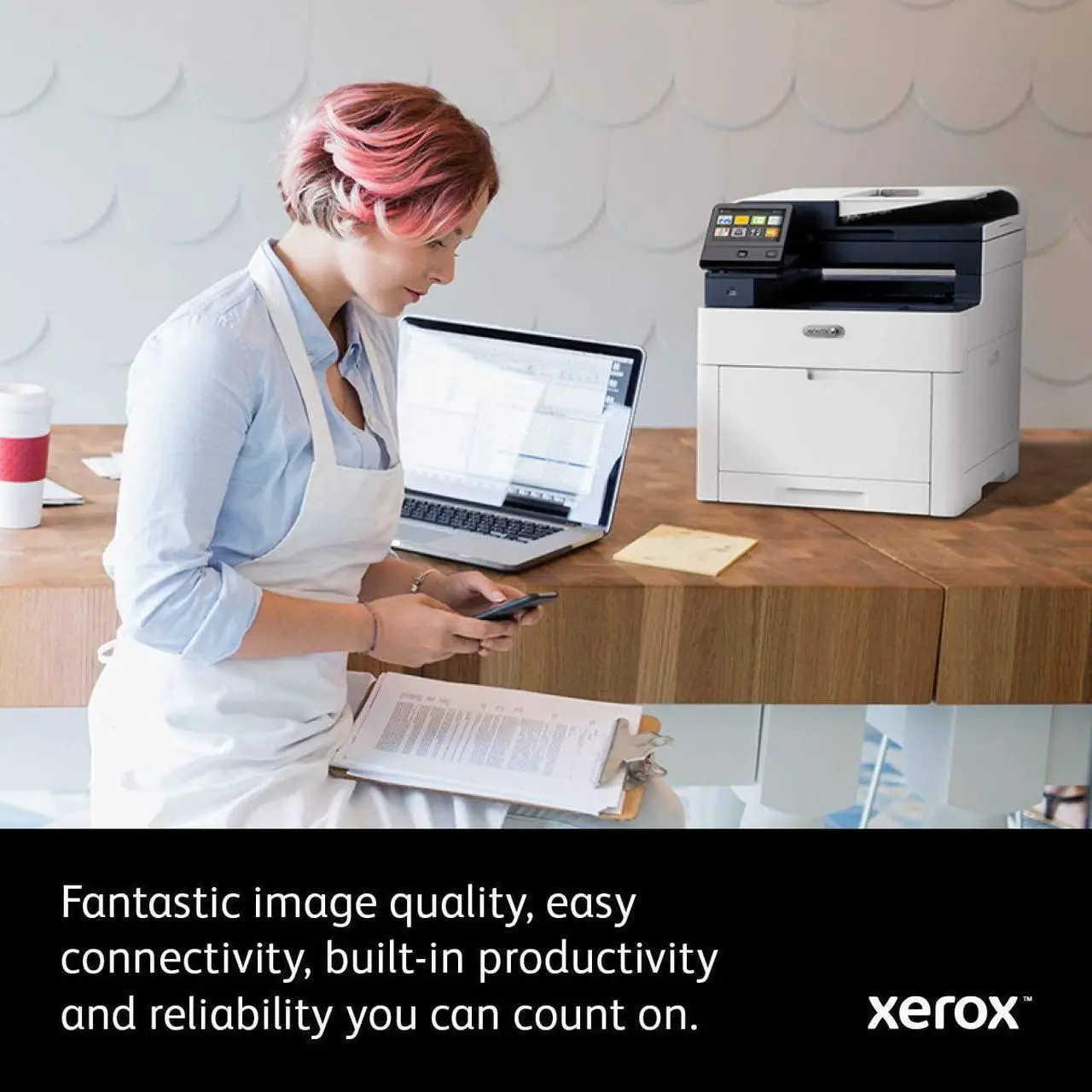 Alt view image 6 of 6 - Xerox WorkCentre 6515/DNI Color Multifunction Printer