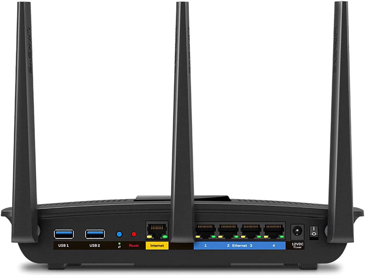 Alt view image 2 of 6 - Linksys Dual-Band Wi-Fi Router for Home (Max-Stream AC1900 MU-Mimo Fast Wireless Router)