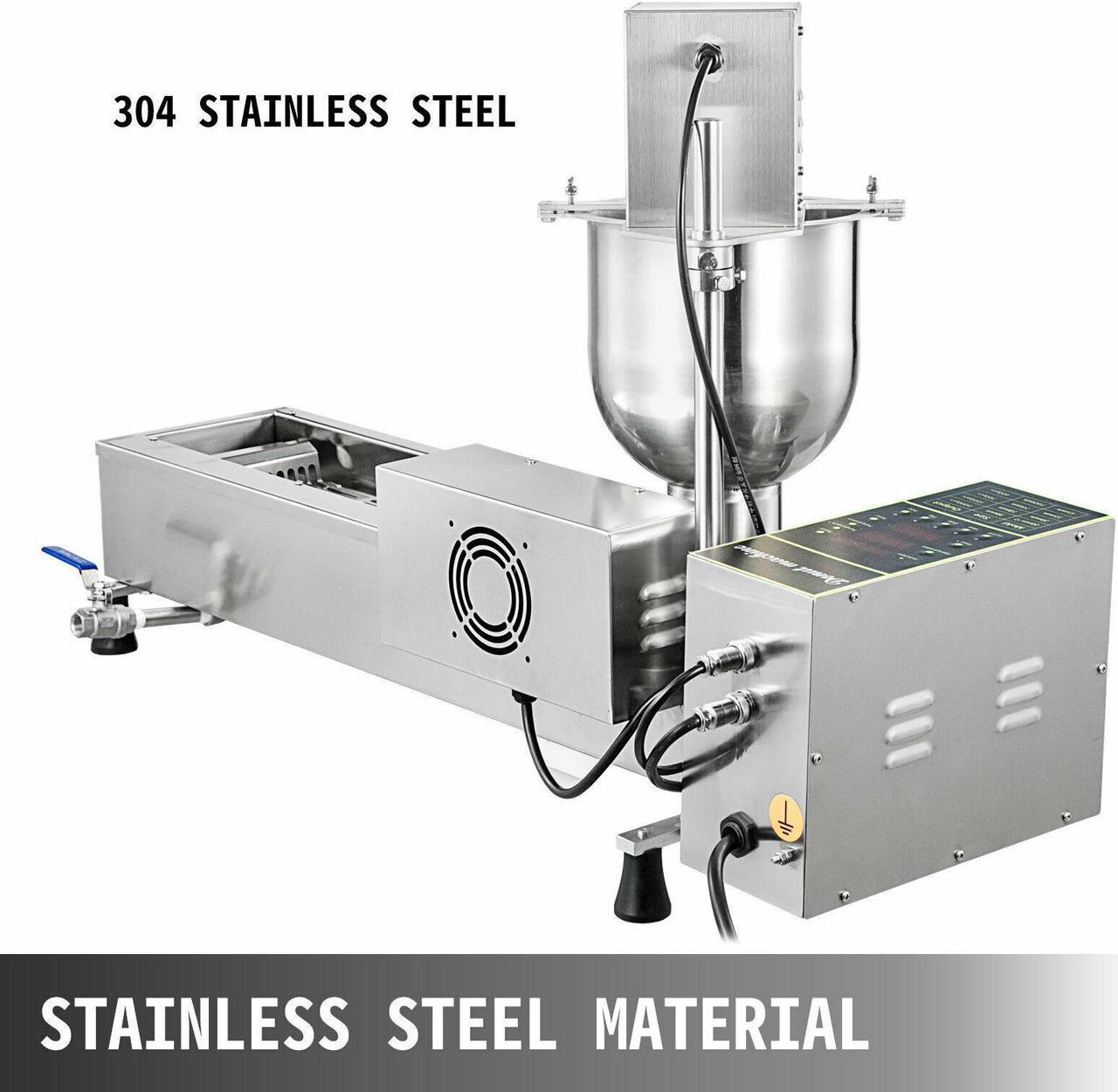 Alt view image 2 of 7 - Commercial Automatic Donut Maker Doughnut Making Machine 3 Sets Free Mold