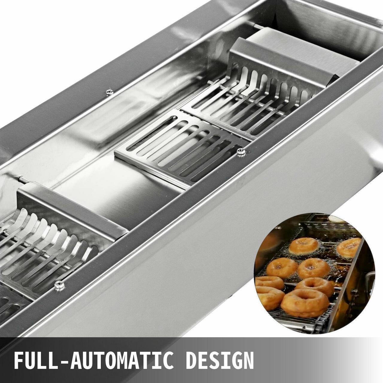 Alt view image 5 of 7 - Commercial Automatic Donut Maker Doughnut Making Machine 3 Sets Free Mold