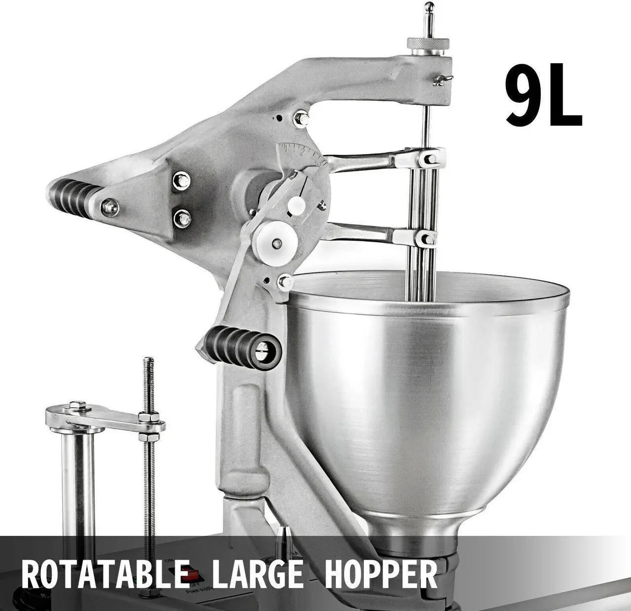 Alt view image 3 of 7 - Commercial Automatic Donut Fryer Ball Doughnuts Maker Machine with 3 MoldVEVOR