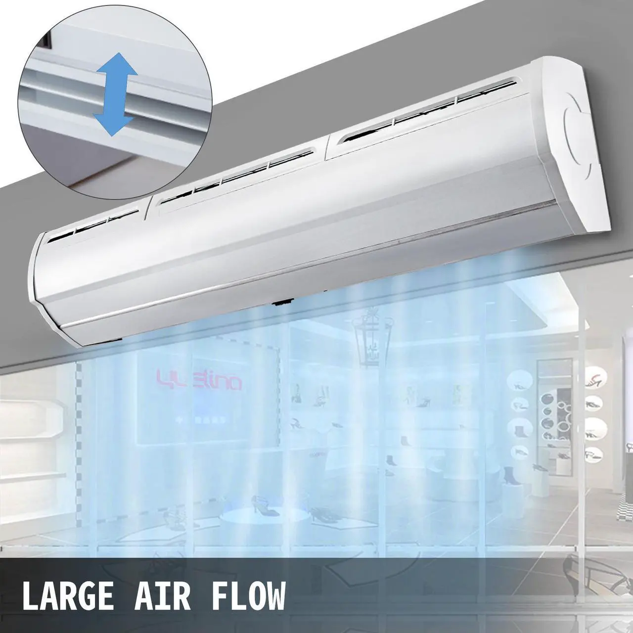 Alt view image 4 of 7 - 36" Commercial Air Curtain w/ 2 Limit Switches 2 Speeds UL Listed