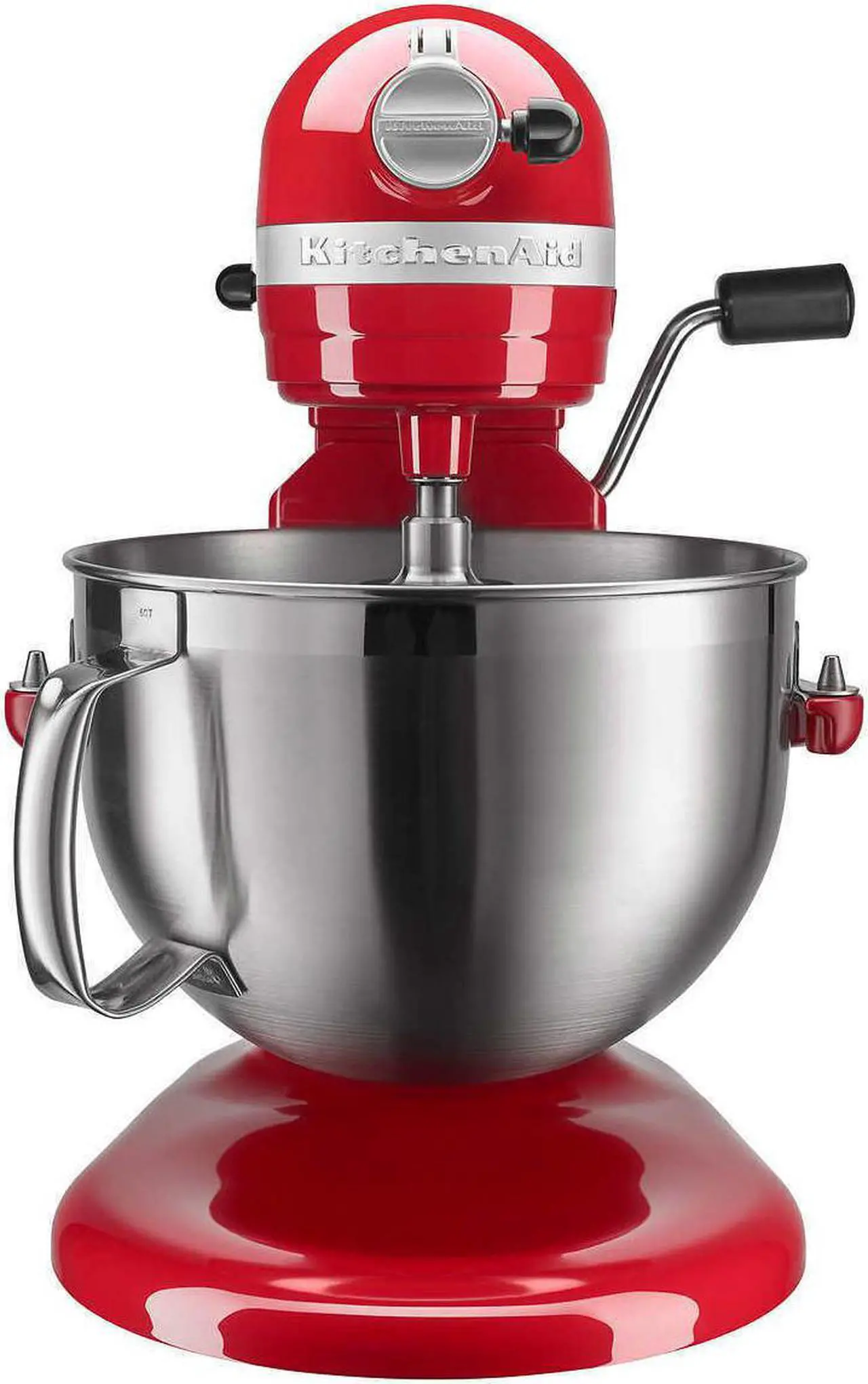 Alt view image 2 of 3 - KitchenAid Professional Series 6 Quart Bowl Lift Stand Mixer with Flex Edge Red