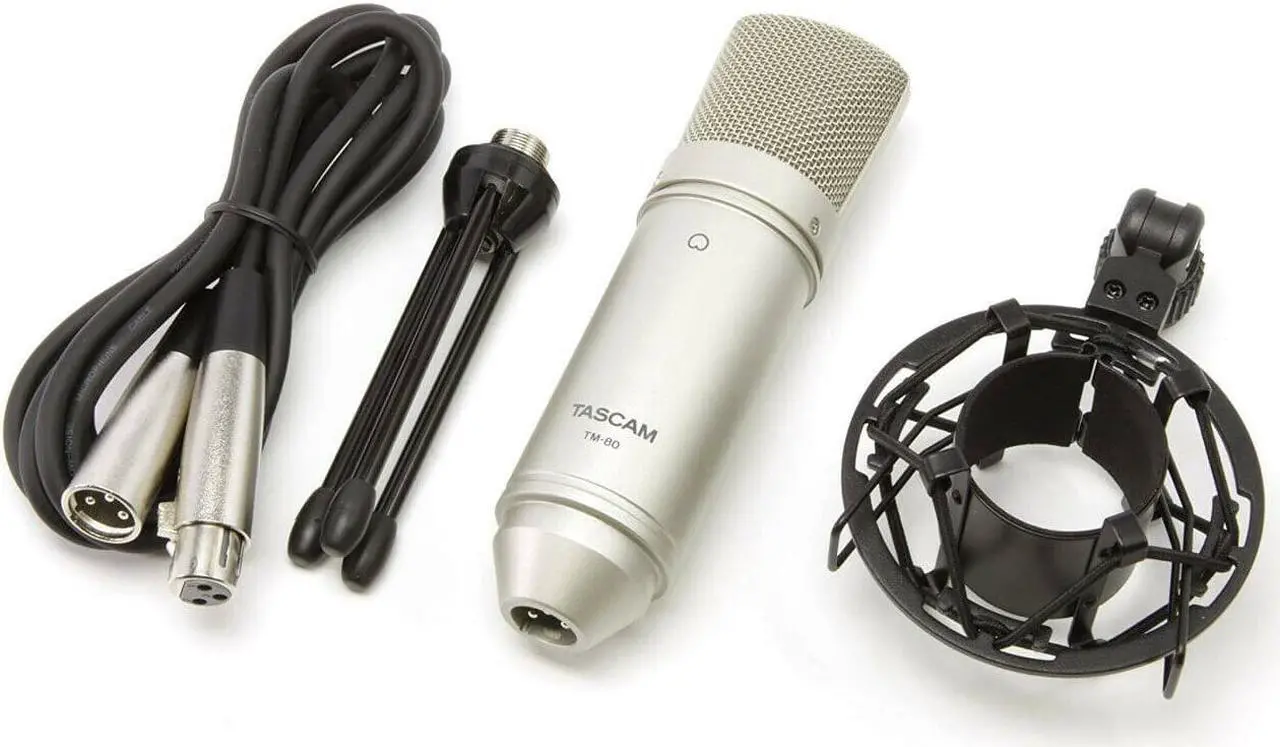 Alt view image 3 of 3 - Tascam TM-80 Cardioid Condenser Microphone