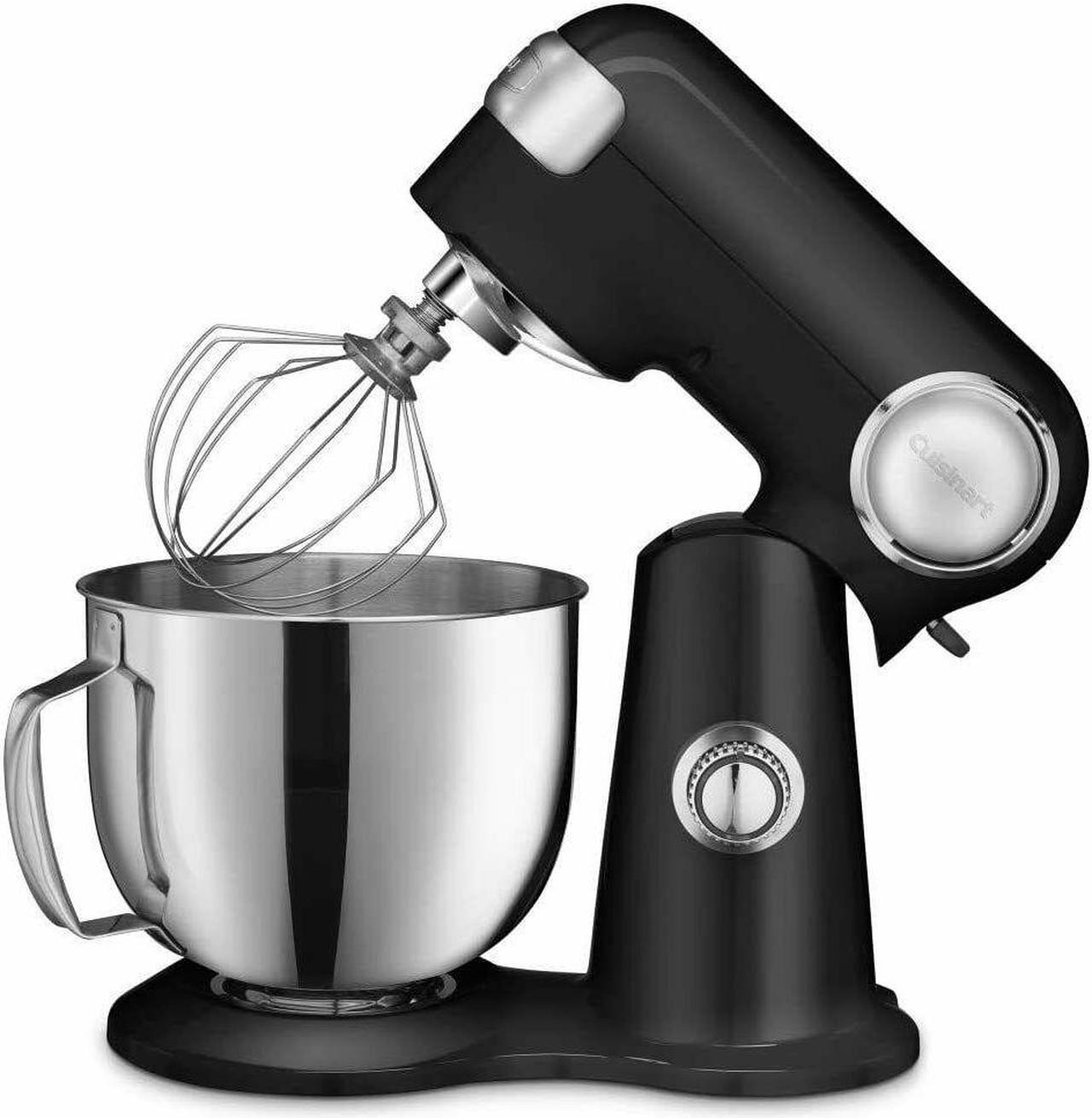 Alt view image 2 of 5 - Cuisinart Precision Master SM-50BK 5.5-Quart Stand Mixer - Black