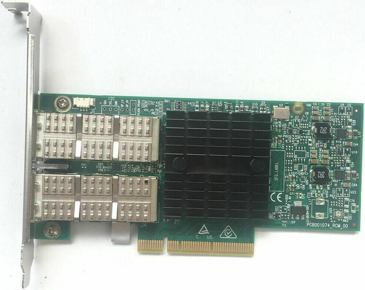 Main image of MCX314A-BCCT Mellanox CX314A ConnectX-3 Pro 40GbE Dual-Port Ethernet QSFP NIC US