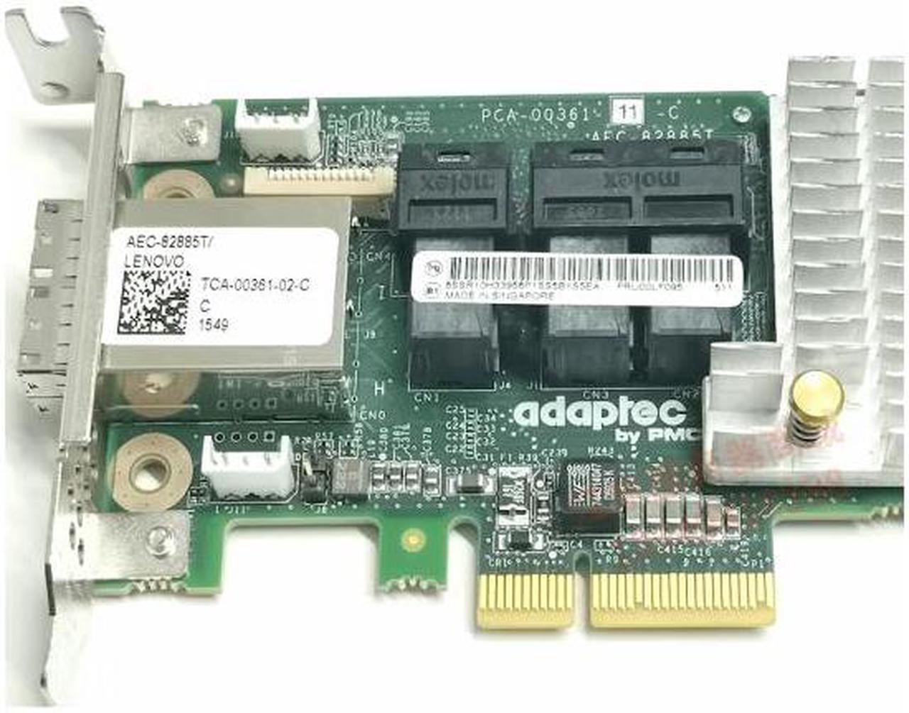Alt view image 2 of 2 - Adaptec 2283400-R AEC-82885T/LENOVO 36Port 12Gb/s SAS Expander Card 82885T