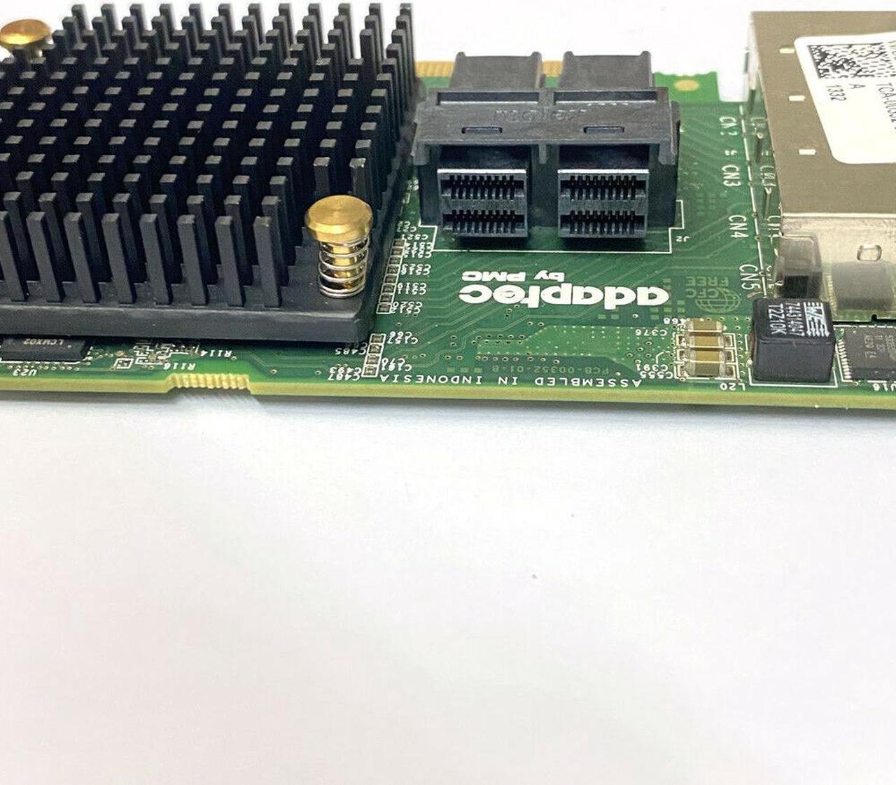 Alt view image 3 of 4 - OEM Adaptec Controller Card 2277000-R RAID ASR-78165 6Gb/s PCI-E SAS/ SATA 0KT1V