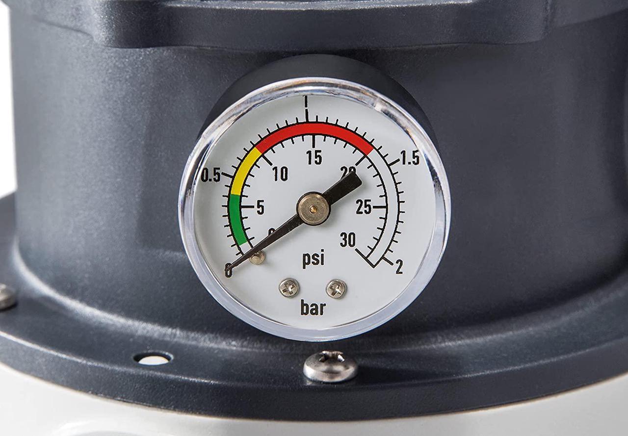 Alt view image 5 of 6 - INTEX SX1500 Krystal Clear Sand Filter Pump for Above Ground Pools, 10in
