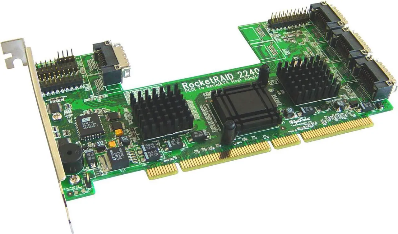 Main image of High Point RocketRAID 2240 16-Channel PCI-X SATA 3Gb/s RAID Controller