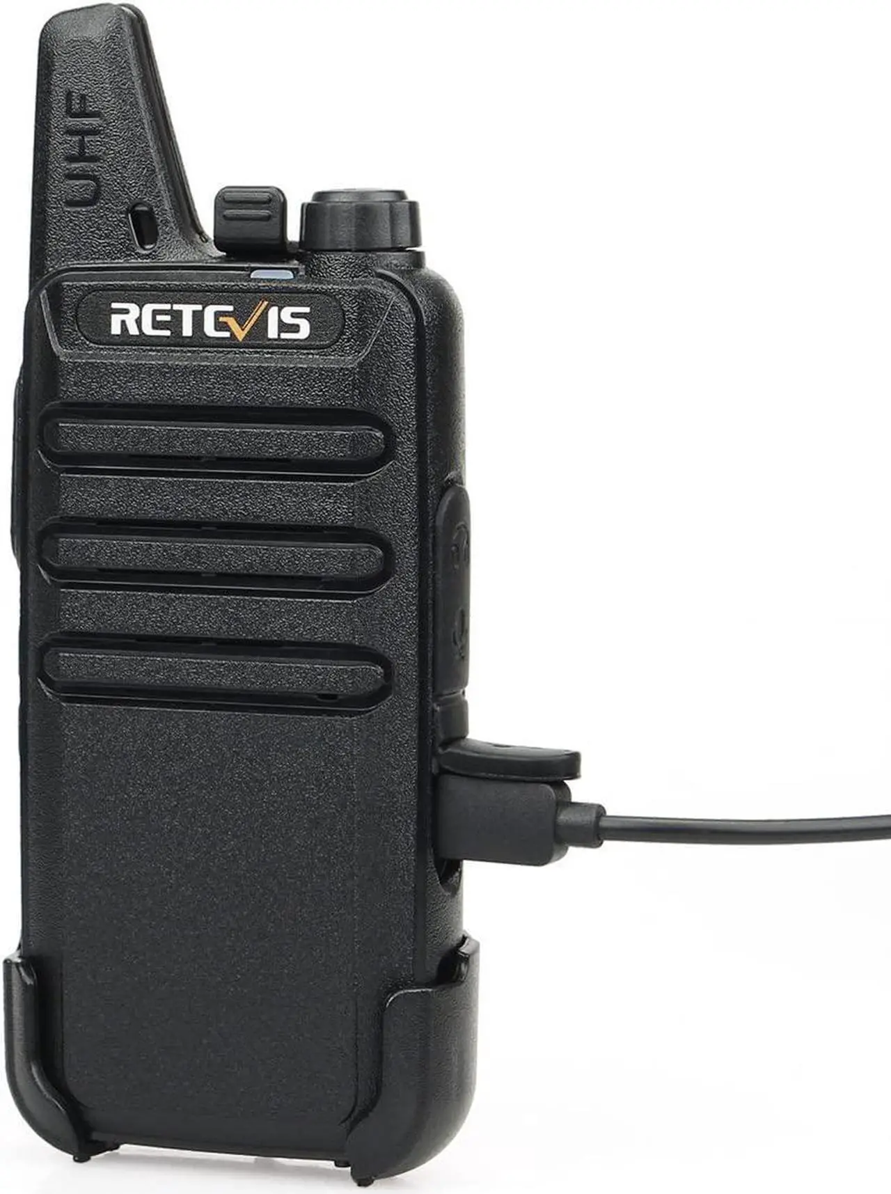 Alt view image 5 of 5 - 2 Way Radios Walkie Talkies,Rechargeable Long Range Two Way Radio,16 CH VOX Small Emergency 2 Pin Earpiece Headset,for School Retail Church Restaurant (Packed in Pairs with 5 Boxes)
