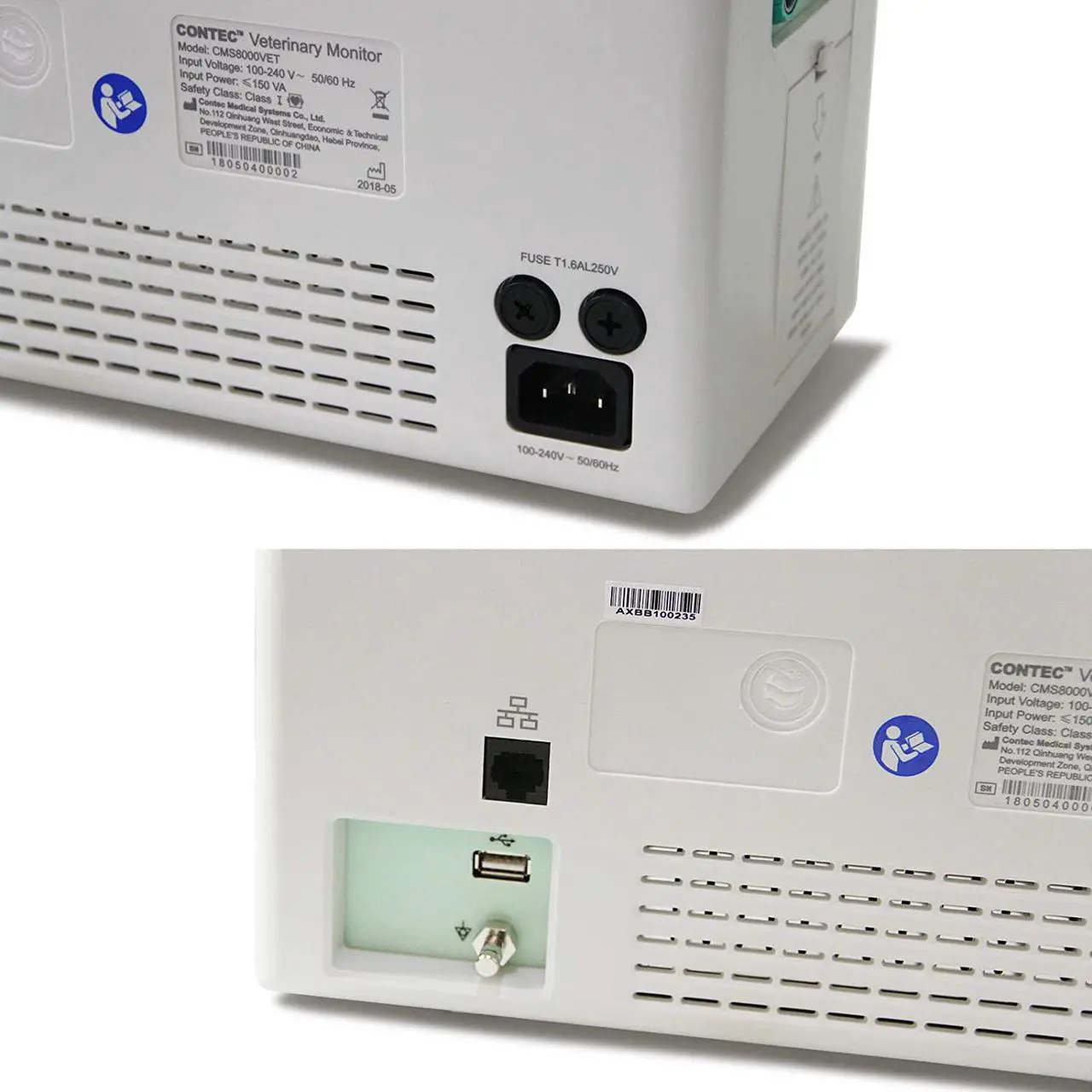 Alt view image 6 of 7 - 12.1 inch Veterinary Multi-parameters Patient Monitor from Large Screen Animal use