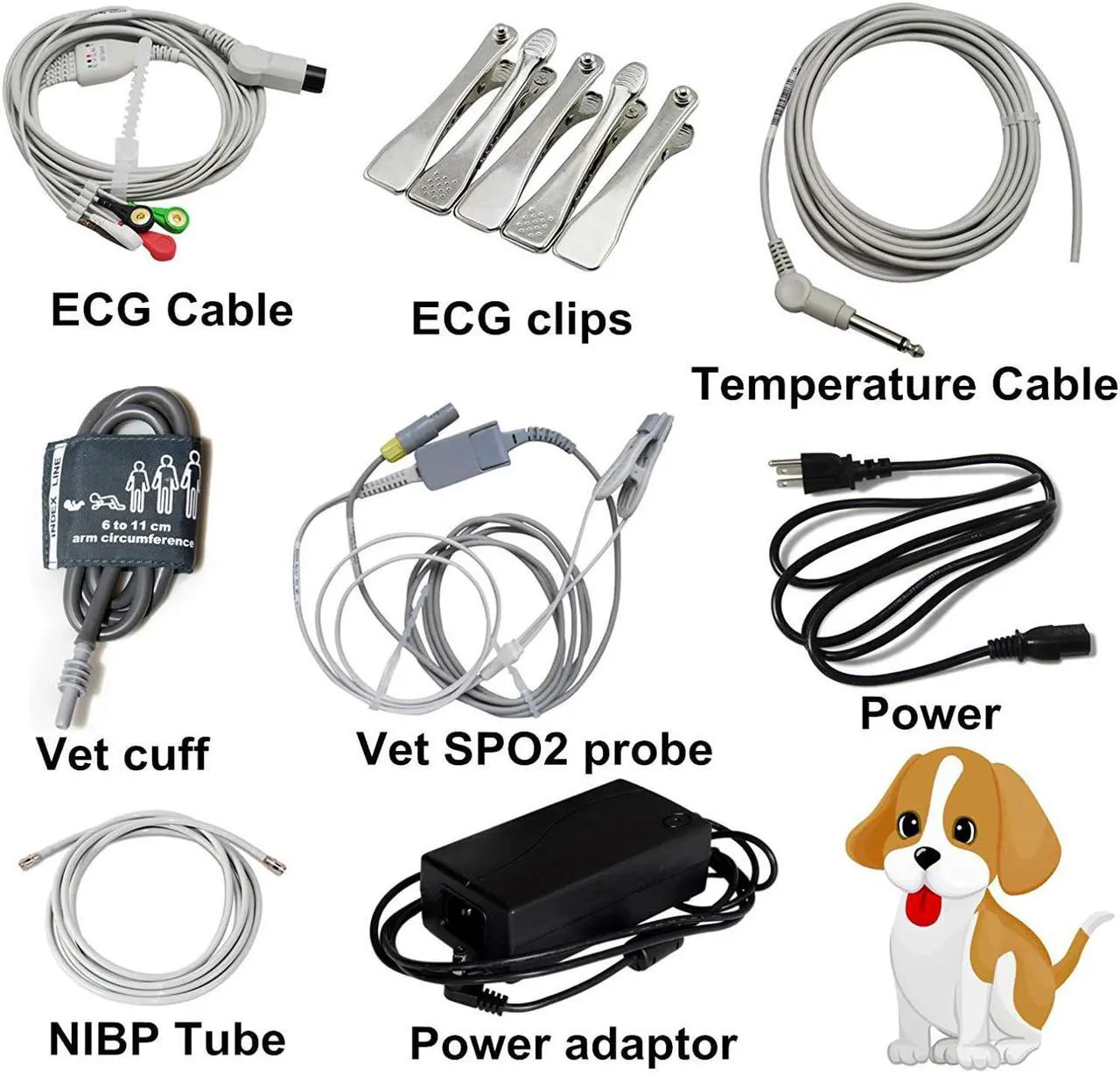 Alt view image 4 of 7 - 12.1 inch Veterinary Multi-parameters Patient Monitor from Large Screen Animal use