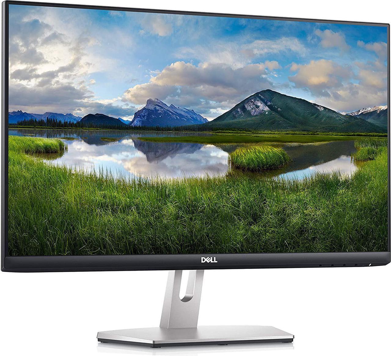 Dell 24 Inch Full HD 1080p (1920 x 1080) 75Hz IPS Ultra-Thin Bezel Monitor 2 x HDMI Ports, Audio Line Out, Adaptive AMD FreeSync, Silver