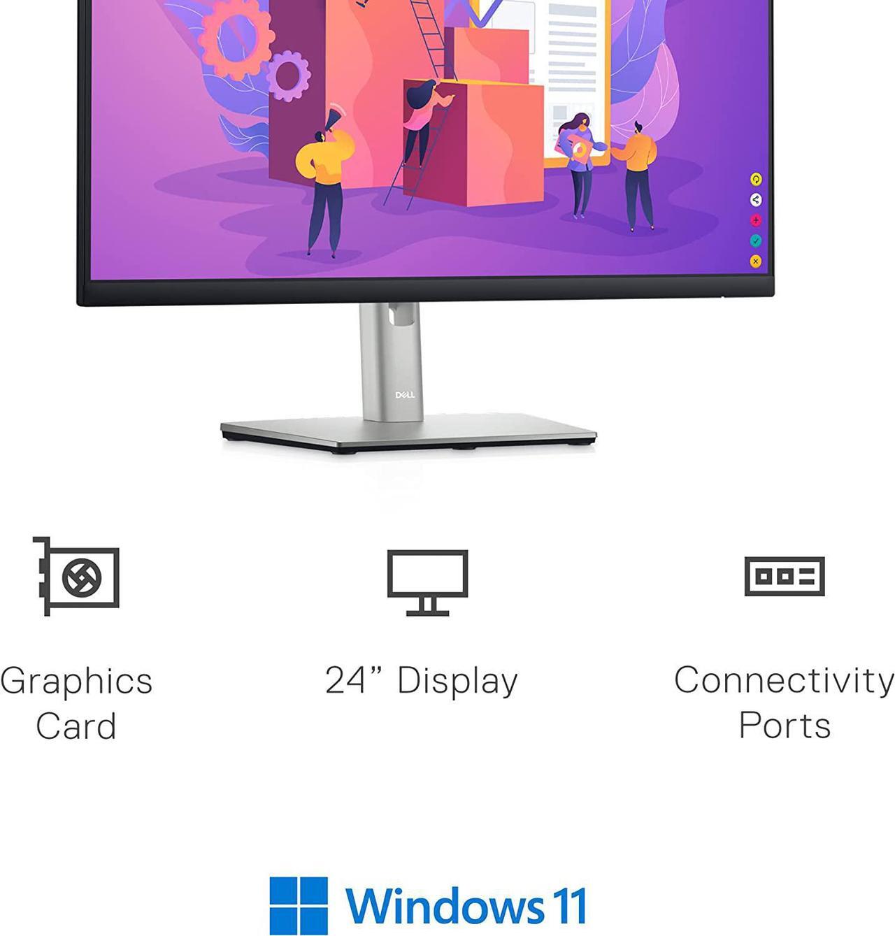 Alt view image 5 of 20 - Dell 23.8 Inches Full HD 1080p Monitor,60 Hz IPS Technology, ComfortView Plus Technology Ultra Thin Bezel