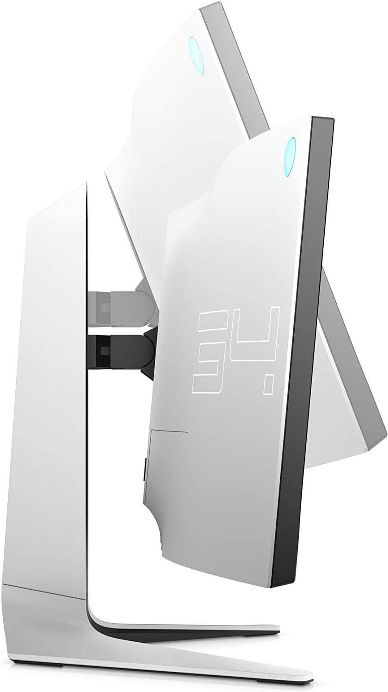 Alt view image 2 of 17 - Alienware 120Hz UltraWide Gaming Monitor 34 Inch Curved Monitor with WQHD (3440 x 1440) Anti-Glare Display, 2ms Response Time, Nvidia G-Sync, Lunar Light