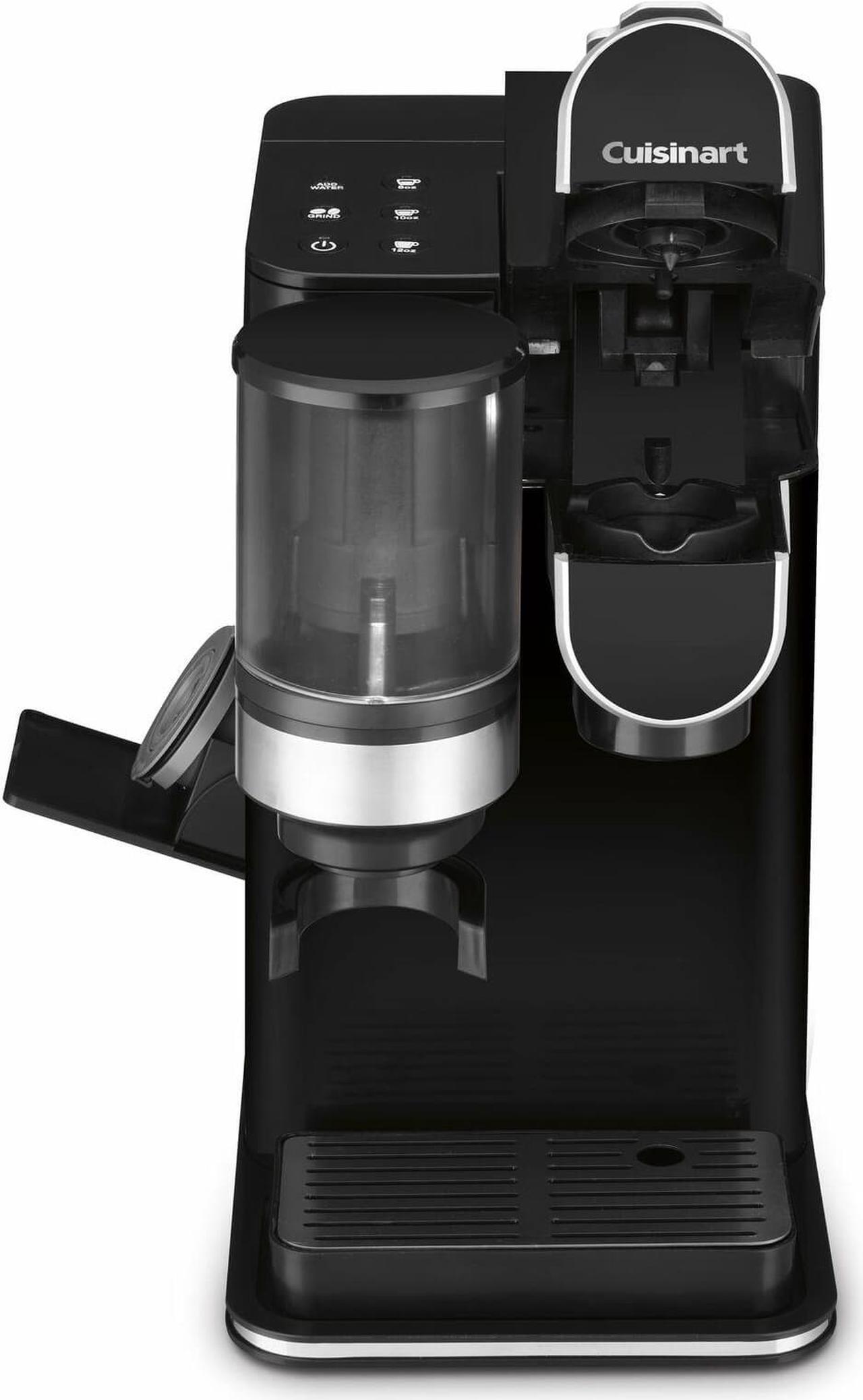 Alt view image 2 of 6 - Cuisinart DGB-2 Conical Burr Grind & Brew Single-Serve Coffeemaker, Black