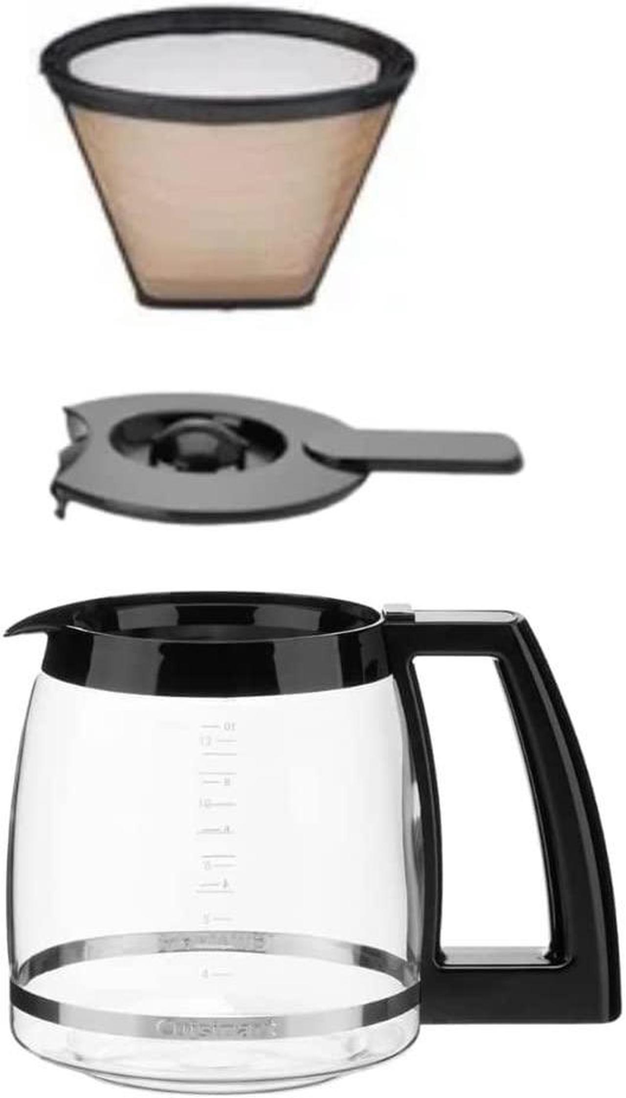 Alt view image 4 of 7 - Cuisinart Coffee Center 12-Cup Coffee Maker and Single-Serve Brewer, Single Serve Brewer Offers 3-Sizes6-Ounces, 8-Ounces and 10-Ounces, Stainless Steel/Black - SS-15P1
