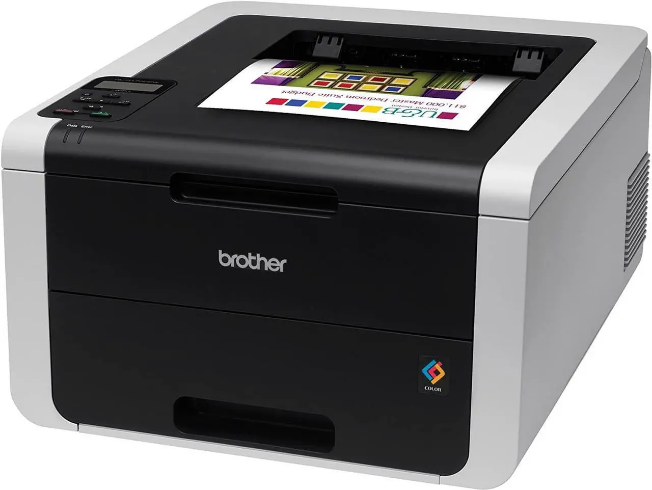 Alt view image 2 of 3 - Brother HL-3170CDW Digital Color Printer with Wireless Networking and Duplex
