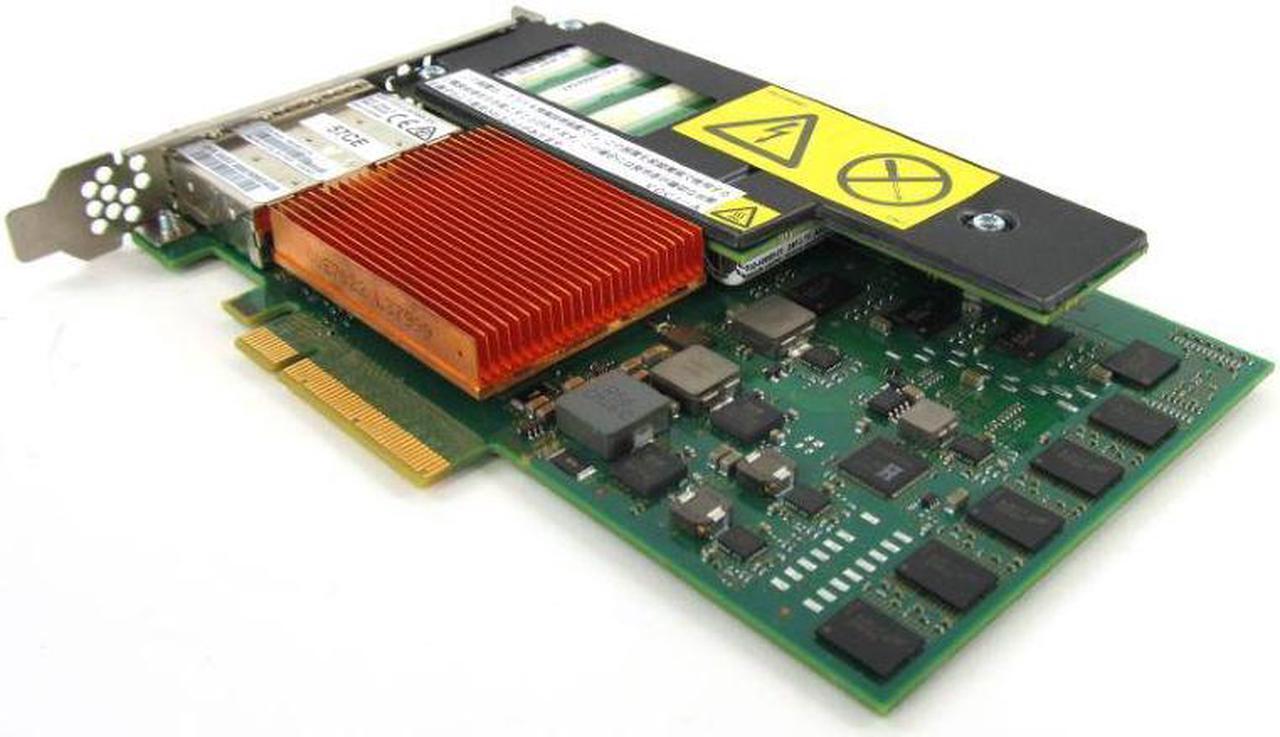 Alt view image 2 of 3 - IBM 00MA053 4-Port 6Gb SAS PCIe3 (x8) 12Gb Cache RAID FH Adapter