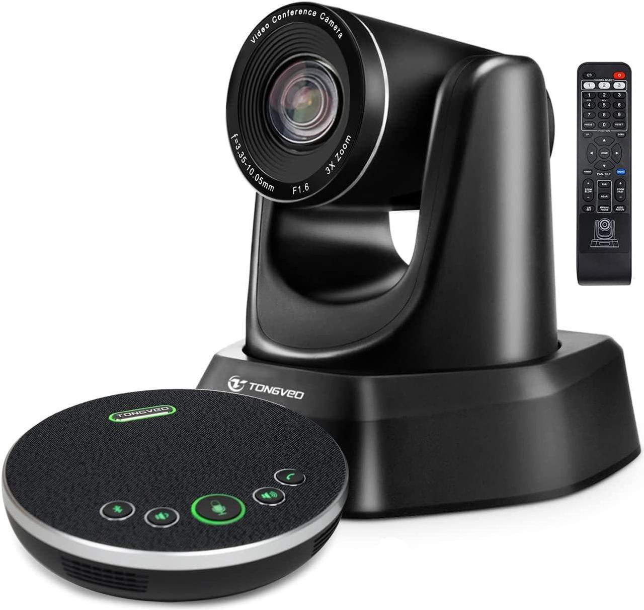 Main image of Conference Room Camera System with Bluetooth Microphone,USB PTZ Video Camera Kit for Meeting Education Church Works with Microsoft Teams, Zoom, OBS, PC(Cam+ Mic)