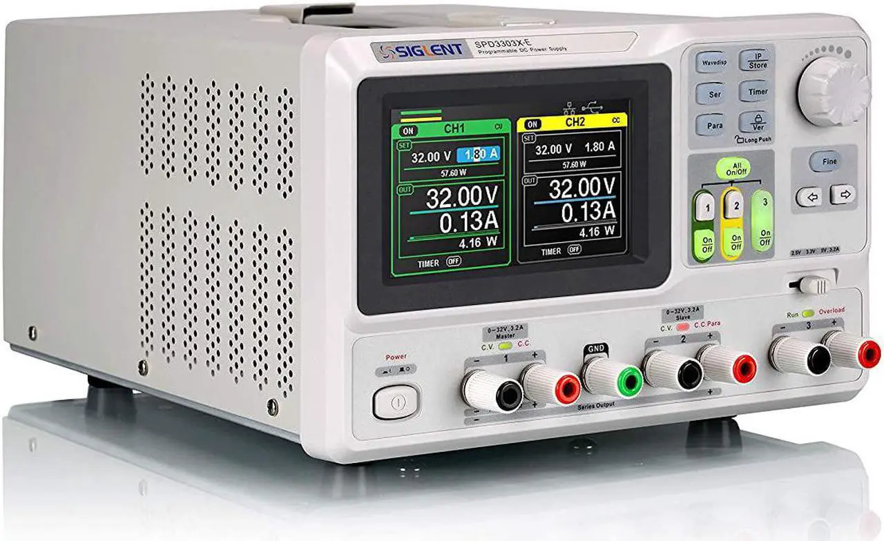 Alt view image 2 of 2 - Siglent Technologies SPD3303X-E Triple Output Power Supply