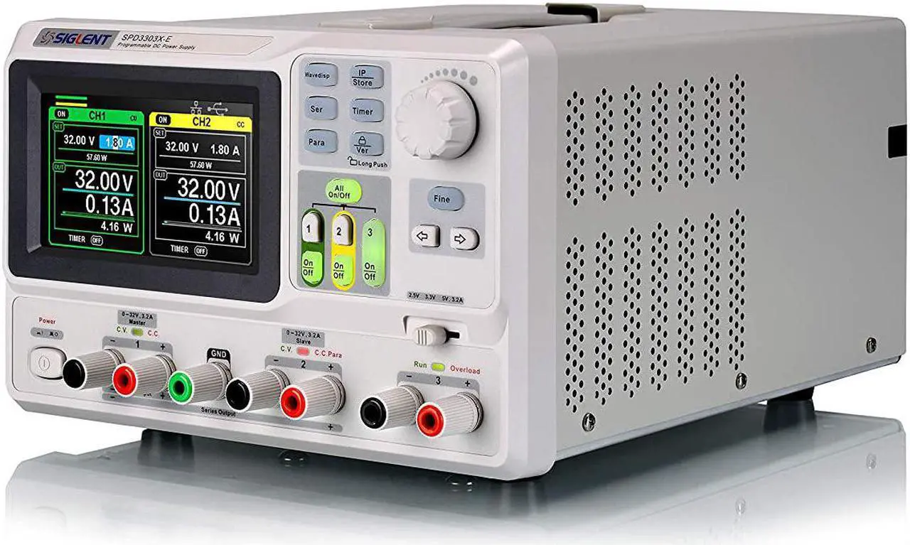 Main image of Siglent Technologies SPD3303X-E Triple Output Power Supply