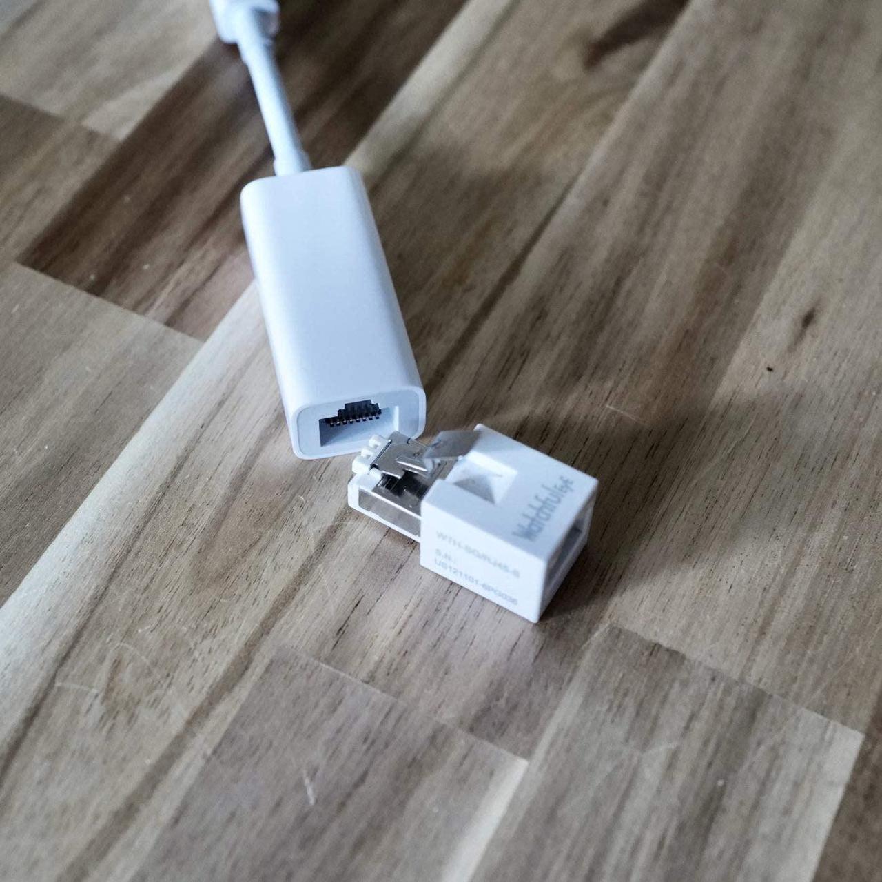 Alt view image 7 of 7 - (2pack) Direct in Line Plug-in Ethernet Surge Protector