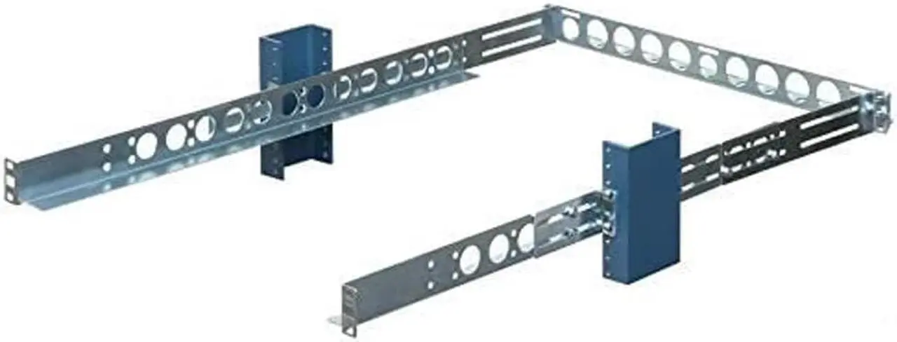 Main image of 1U 2-Post Universal Rack Mount Rail Kit for All Servers with Cable Management Bar - Dell HP IBM Lenovo