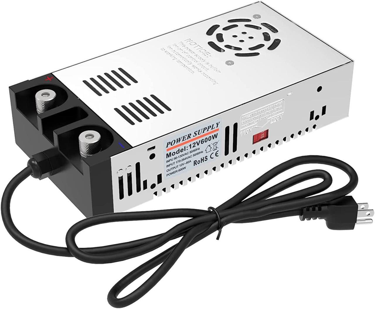 Main image of Converter 110V AC to 12V DC Power Supply Transformer Adapter Charger Max 600W 50A