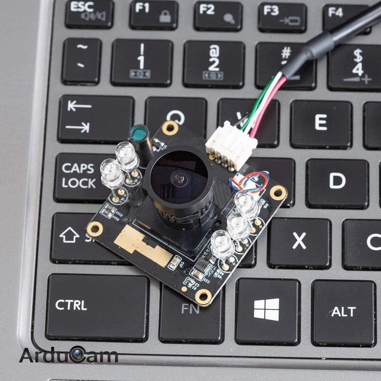 Alt view image 4 of 6 - 1080P Day & Night Vision USB Camera for Computer, 2MP Automatic IR-Cut Switching All-Day Image USB2.0 Webcam Board with IR LEDs for Windows, Linux, Android and Mac OS