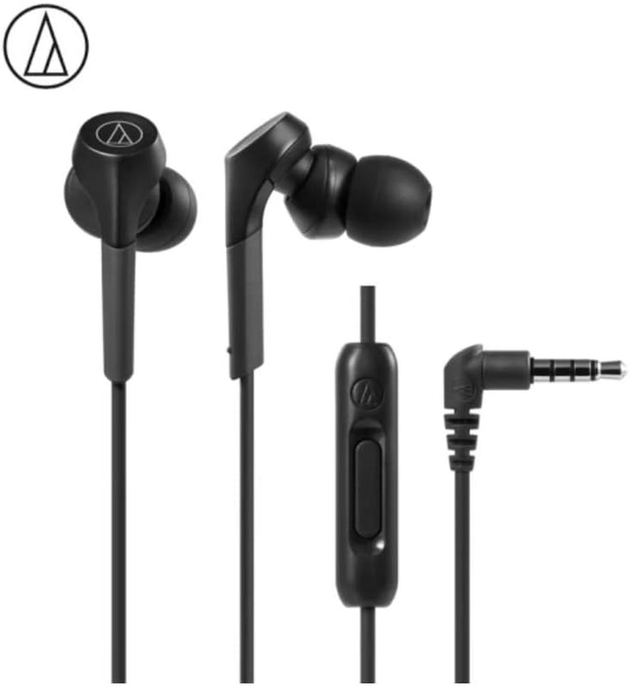 Audio-Technica ATH-CKS550XIS Wired In Ear High Sound Gaming Music Sport Bass Earphone , Black