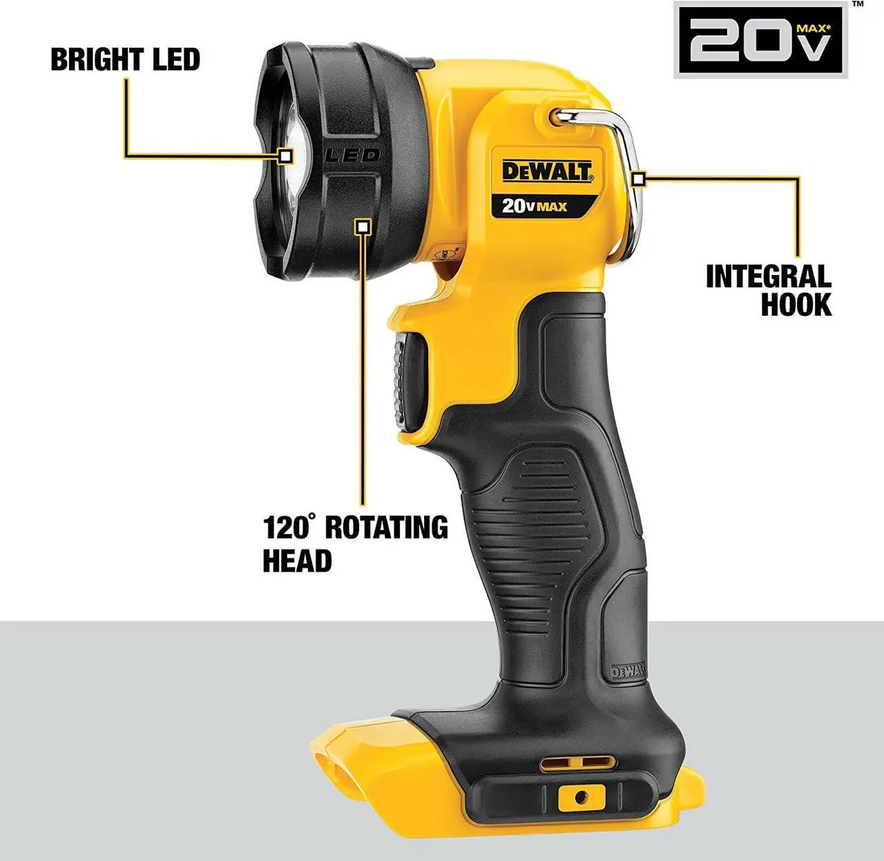 Alt view image 4 of 7 - DEWALT 20V MAX Power Tool Combo Kit, 4-Tool Cordless Power Tool Set with 2 Batteries and Charger