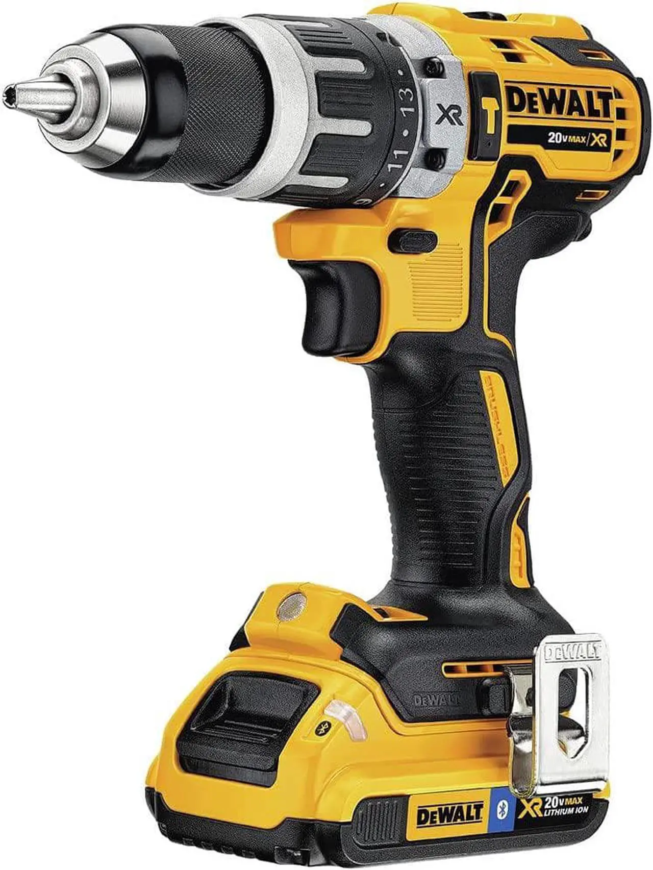 Alt view image 3 of 5 - DEWALT 20V MAX XR Brushless Impact Driver and Hammer Drill Combo Kit , Compact 2.0Ah