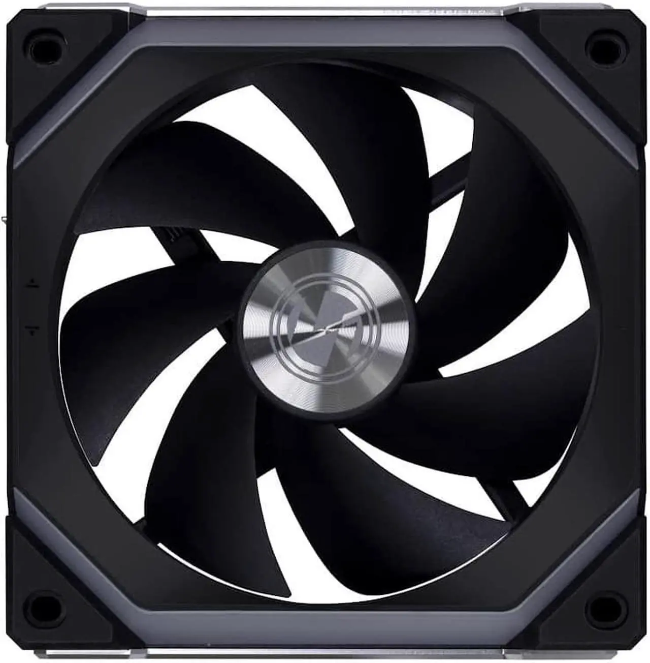 Alt view image 3 of 3 - 9Pack - UNI FAN SL120 V2 RGB Revolutionized Daisy-Chain ARGB Fan 120mm case fan w/controller - Black